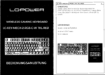Anleitung - Tastatur LC-KEY-MECH-2-RGB-C-W
